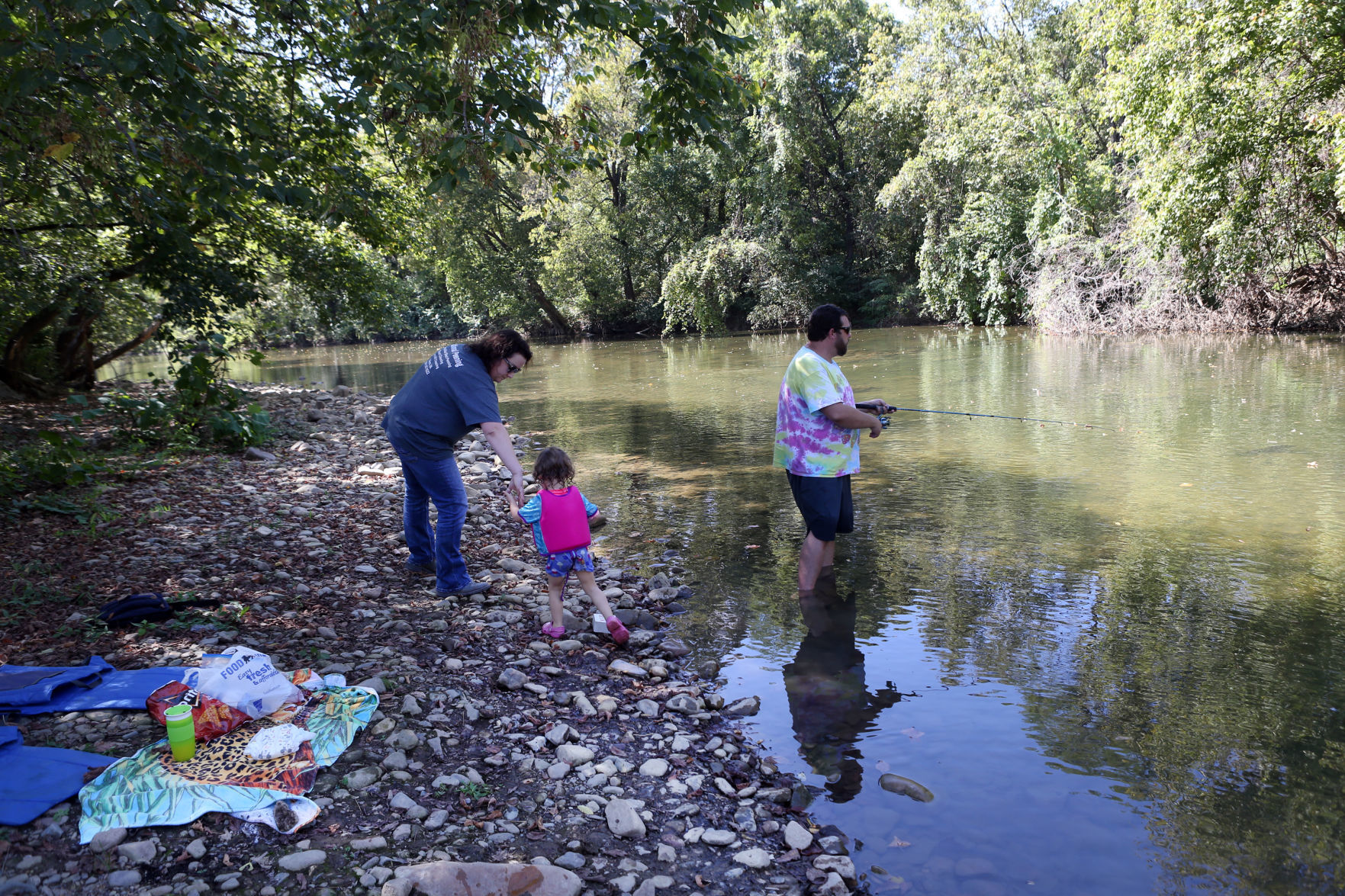 Father Daughter Fishing